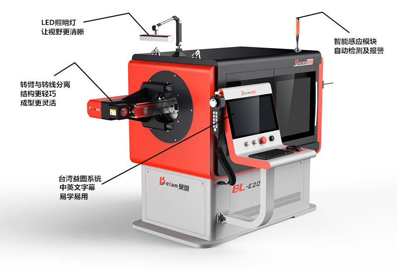 千斤頂手搖桿線(xiàn)材折彎?rùn)C(jī)BL-3D-5800